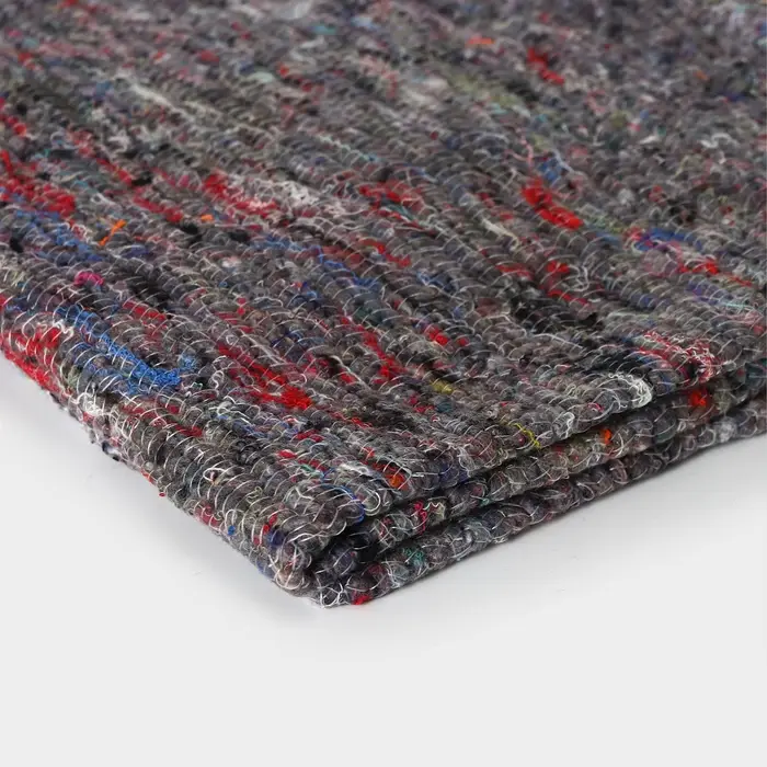 Салфетка - тряпка хозяйственная Доляна, 50&times;60 см, плотность 180 г/м&sup2;, строчка 2,5 мм, с оверлоком, серая