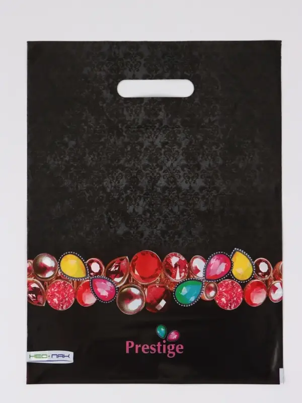 Пакет "Престиж, полиэтиленовый с вырубной ручкой 30х40 см, 60 мкм