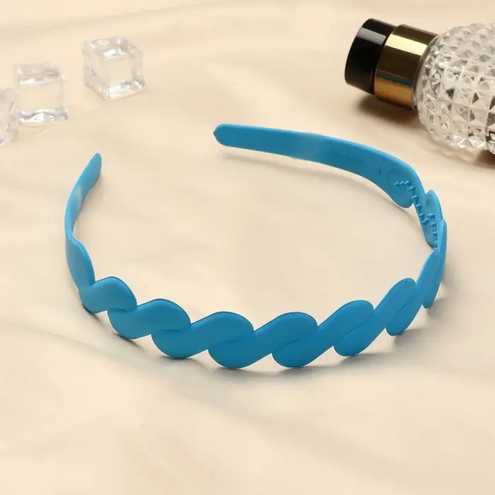 Ободок для волос &laquo;Теона&raquo;, плетение волна, 2 см, МИКС