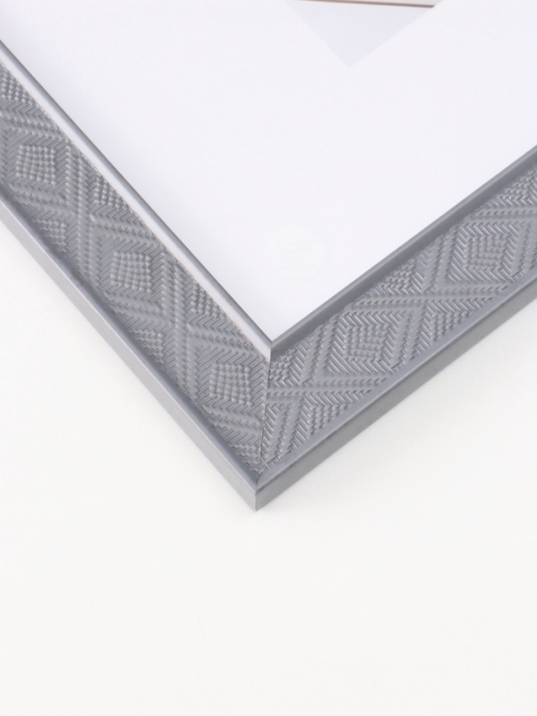 Фоторамка пластик "МИРАМ" 30х40 см, тёмно-серый