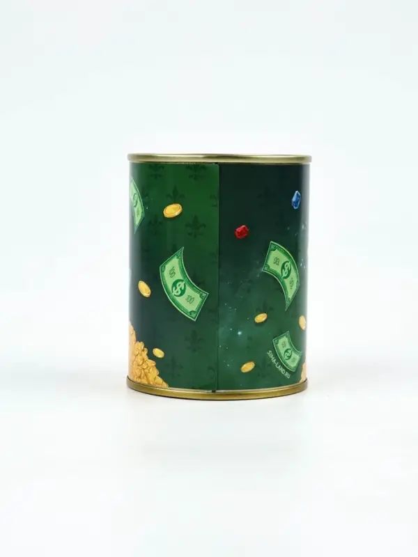 Копилка-банка металл &laquo;Первый миллион&raquo;, 7.5&times;9.5 см