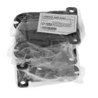 Кронштейн складной ТУНДРА ks001, 70х70 мм, цвет черный, набор 2 шт