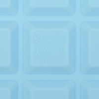 Форма для льда Доляна &laquo;Кубик&raquo;, силикон, 11,7&times;18,7&times;3,4 см, 15 ячеек (3,4&times;3,4 см), цвет голубой