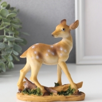 Сувенир полистоун "Оленёнок" МИКС 13х4,7х14 см