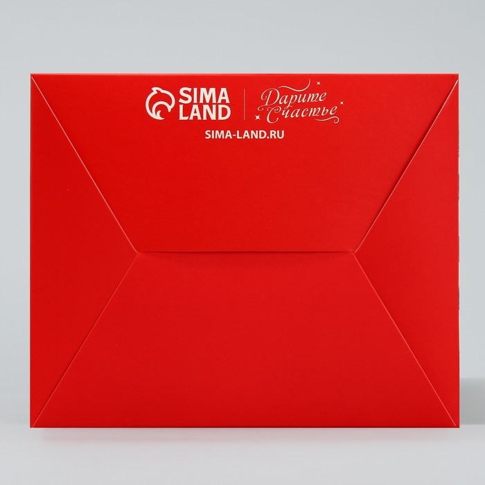 Коробка новогодняя для мини-букетов &laquo;Снежный шар&raquo;, 12 х 17 х 10 см, Новый год