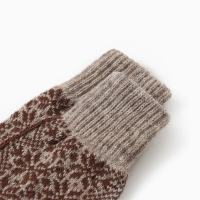 Носки мужские, цвет серый/коричневый, размер 25-27 Носки мужские, цвет серый/коричневый, размер 25-27