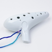 Окарина Music Life 12 отверстий, белая, 14,8 х 9,2 х 4,6 см Окарина Music Life 12 отверстий, белая, 14,8 х 9,2 х 4,6 см