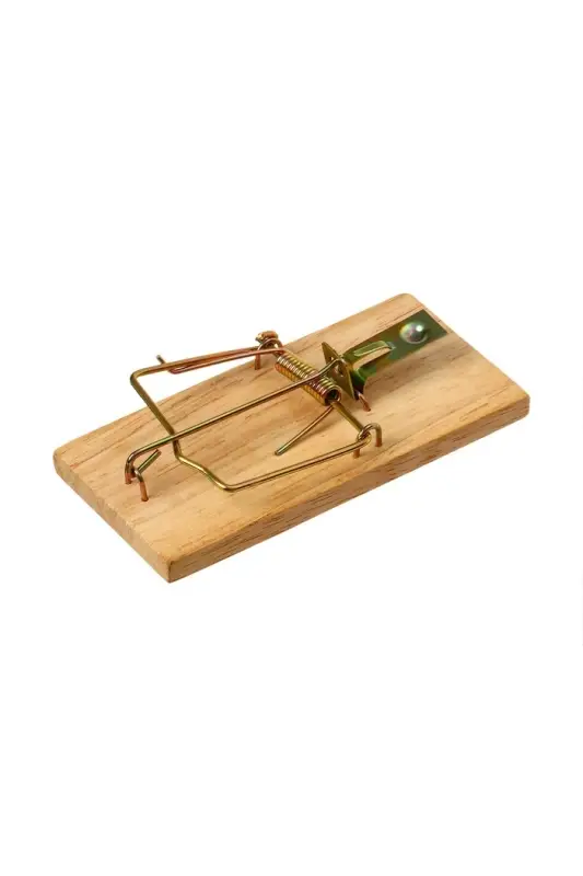 Мышеловка, 9.8&times;4.7 см, дерево, Greengo