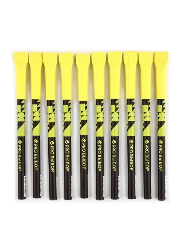 Ручка-эко, шариковая, синяя паста, 1.0 мм &laquo;Чёрный неон&raquo; PROвыбор.