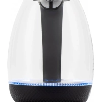 Чайник HYK-G3804 1.7л. 2200Вт черный (стекло)
