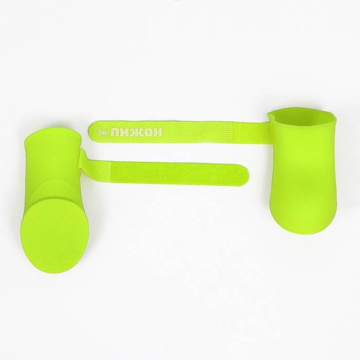 Сапоги резиновые Пижон, набор 4 шт., р-р М (подошва 5 Х 4 см), жёлтые Сапоги резиновые Пижон, набор 4 шт., р-р М (подошва 5 Х 4 см), жёлтые