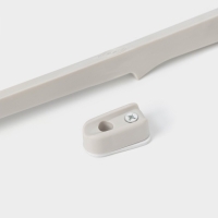 Ложка для обуви с магнитным держателем, 61,5&times;4,1&times;2 см, платиновая