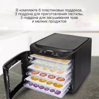 Сушка для фруктов и овощей HYFD-P1203