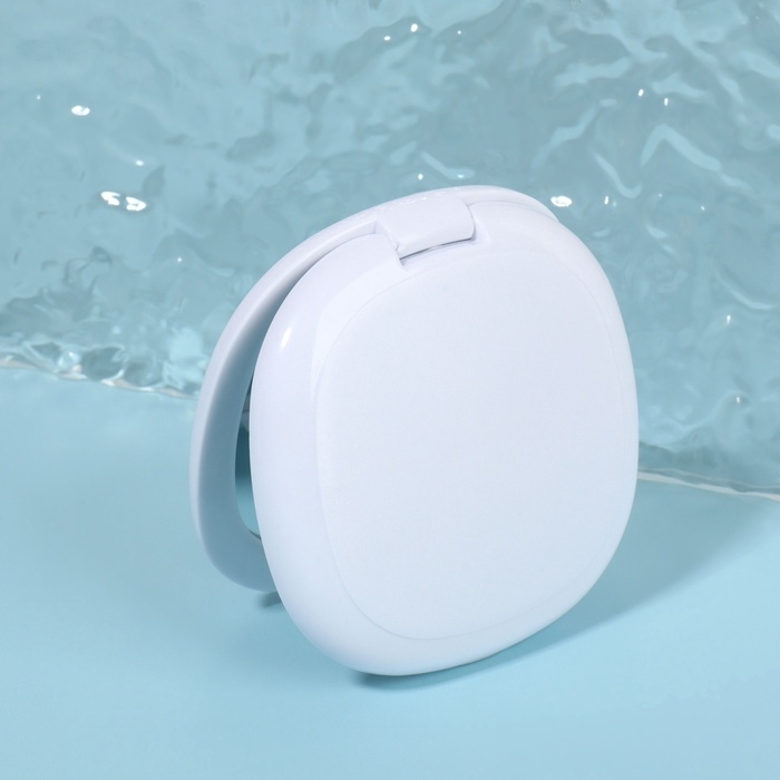 Зеркало складное &laquo;Флаконы&raquo;, 7,5 &times; 7,5 см, цвет розовый