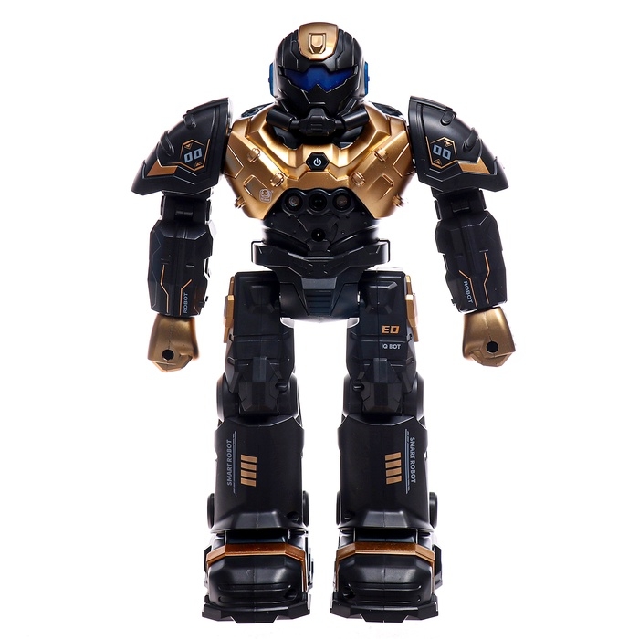 Радиоуправляемый робот &laquo;Герой&raquo;, звуковые и световые эффекты, цвет золотой