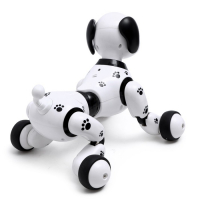 Робот собака &laquo;Пультовод&raquo; ZHORYA, программируемый, на пульте управления, интерактивный: свет, звук, танцующий, музыкальный, на аккумуляторе, на русском языке