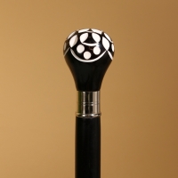 Трость 90 см. манговое дерево, латунь, смола