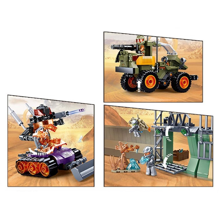 Конструктор Космические войны &laquo;Осада крепости&raquo;, 501 деталь