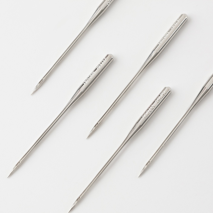 Иглы для бытовых швейных машин, для джерси, №80/12, 5 шт