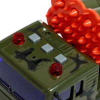 Грузовик инерционный &laquo;Ракетница&raquo;, 1:20, свет, звук