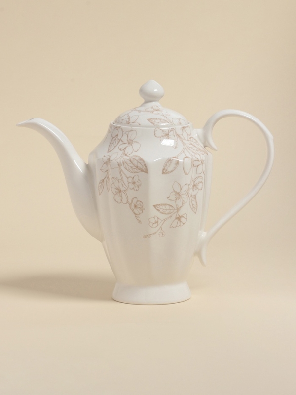 Заварочный чайник SL Home &laquo;Аманде&raquo;, 27,5&times;14&times;24 см, фарфор, белый