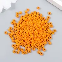 Бисер "Zlatka" 08/0, 3 мм, 10 г 0050M оранжевый