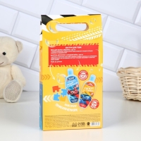 Подарочный набор косметики детский &laquo;Настоящий чемпион&raquo;, шампунь для волос и пена для ванны, 2 х 250 мл, пазл, ЧИСТОЕ СЧАСТЬЕ