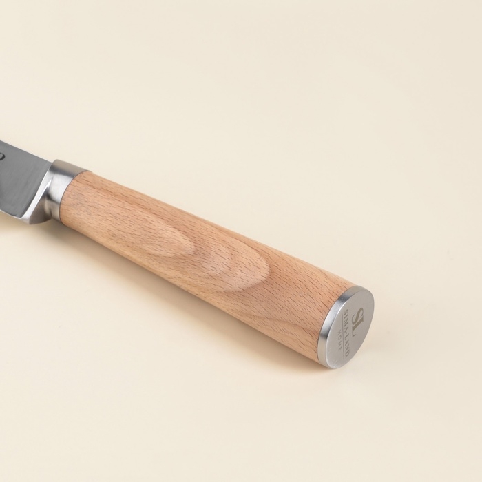 Нож кухонный хлебный SL Home &laquo;Калабрия&raquo;, нержавеющая сталь, 20,5 см, бежевый