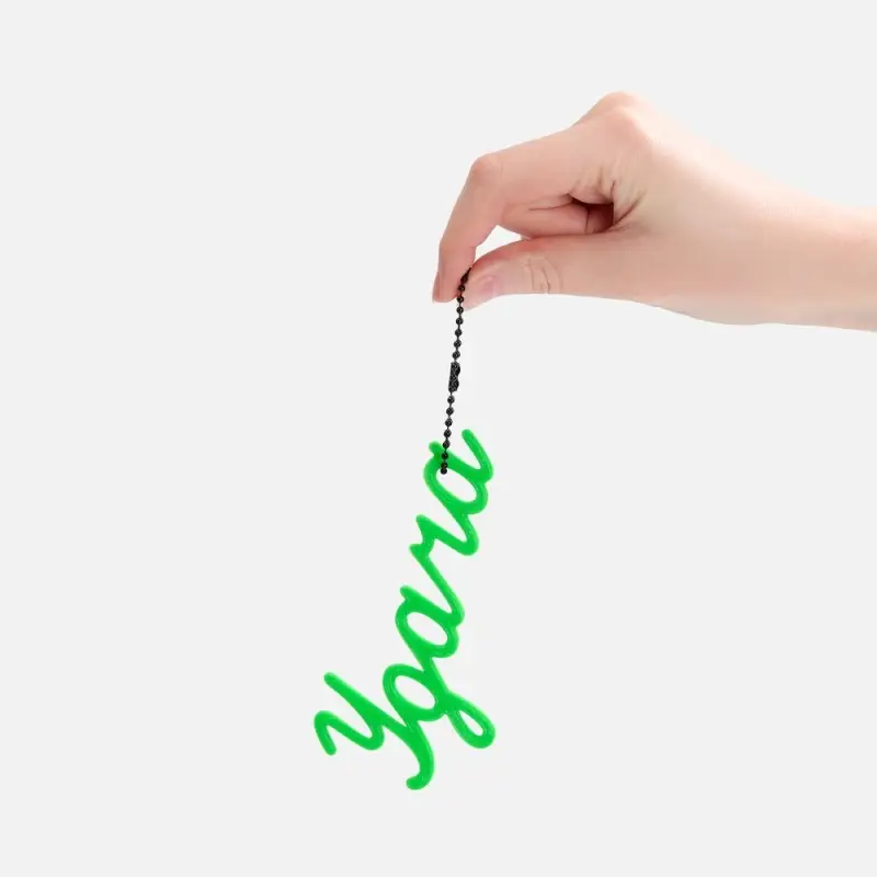 Подвеска Word, 3D-печать на заказ, удача