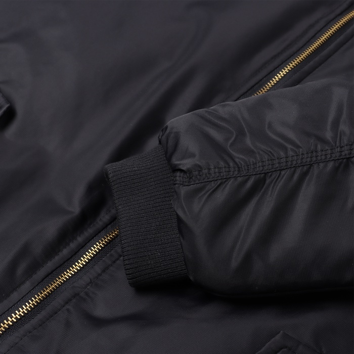 Бомбер мужской на молнии MIST, размер 46, черный Бомбер мужской на молнии MIST, размер 46, черный