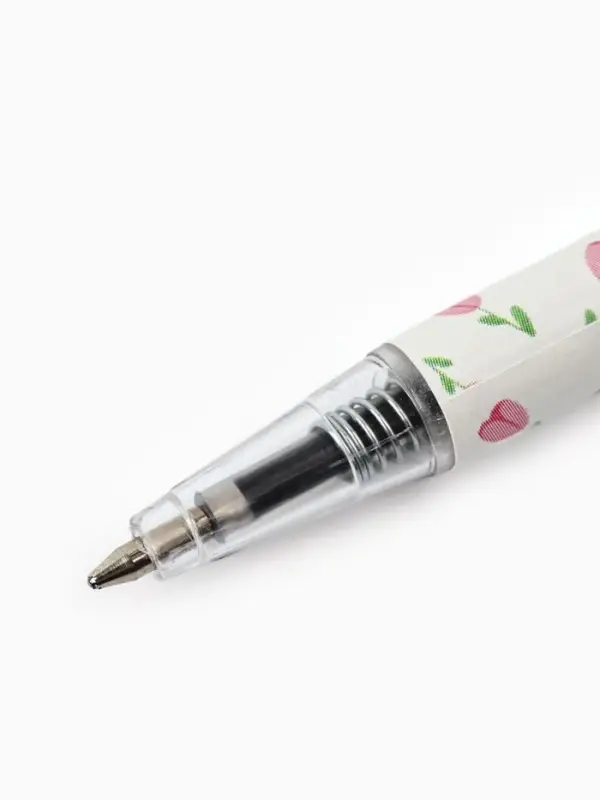 Ручка мини автоматическая "С 8 марта", синяя паста