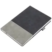 Ежедневник Horizon, недатированный, серый с черным