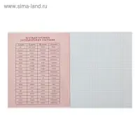 Тетрадь предметная Calligrata &laquo;Фото&raquo;, 48 листов в клетку Английский язык, со справочным материалом, обложка мелованный картон, блок офсет