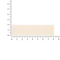 Лейбл хлопковый Doni, S, неокрашенный