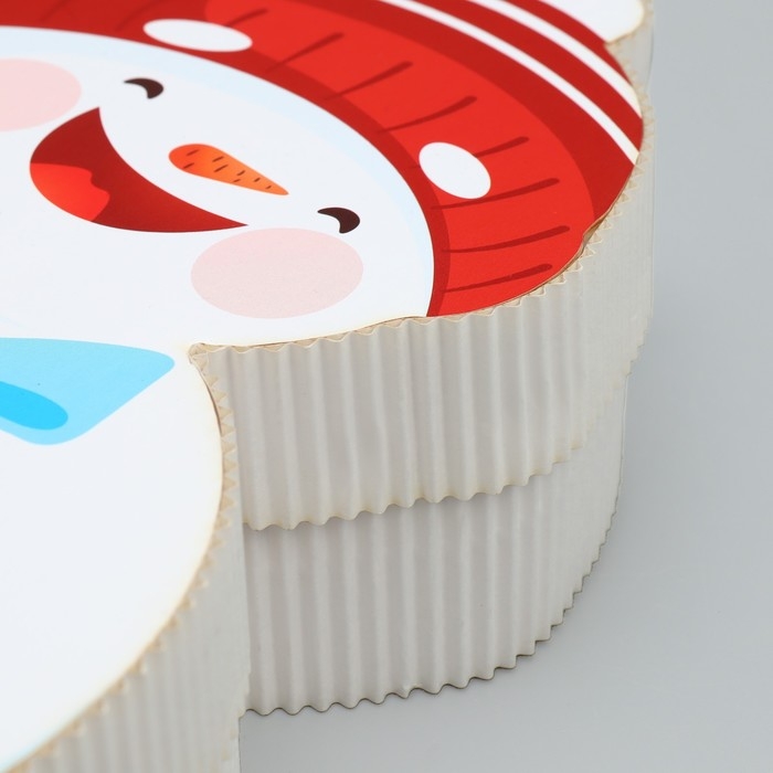 Коробка подарочная «Снеговик», 15.2 х 25.1 х 5 см, Новый год Коробка подарочная «Снеговик», 15.2 х 25.1 х 5 см, Новый год