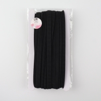 Резинка с силиконом, 8 мм, 10 ± 1 м, цвет чёрный Резинка с силиконом, 8 мм, 10 ± 1 м, цвет чёрный