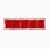 Коробка под 5 конфет с ячейками &laquo;Подарок для тебя&raquo;, 6 х 23 х 3 см