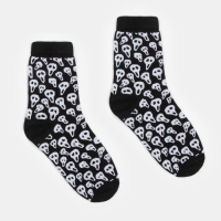 Носки MINAKU «Крик», цвет чёрный, размер 40-41 (27 см) Носки MINAKU «Крик», цвет чёрный, размер 40-41 (27 см)