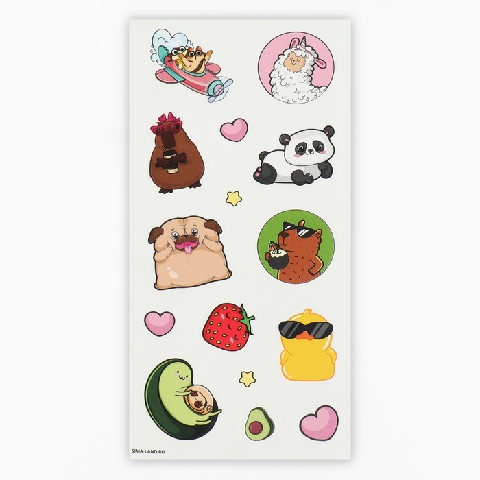 Набор для создания акриловых брелоков с наклейками &laquo;Универсальный&raquo;