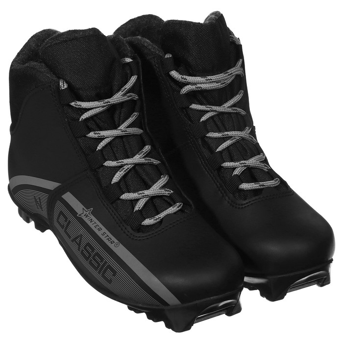 Ботинки лыжные Winter Star classic, NNN, р. 37, цвет чёрный