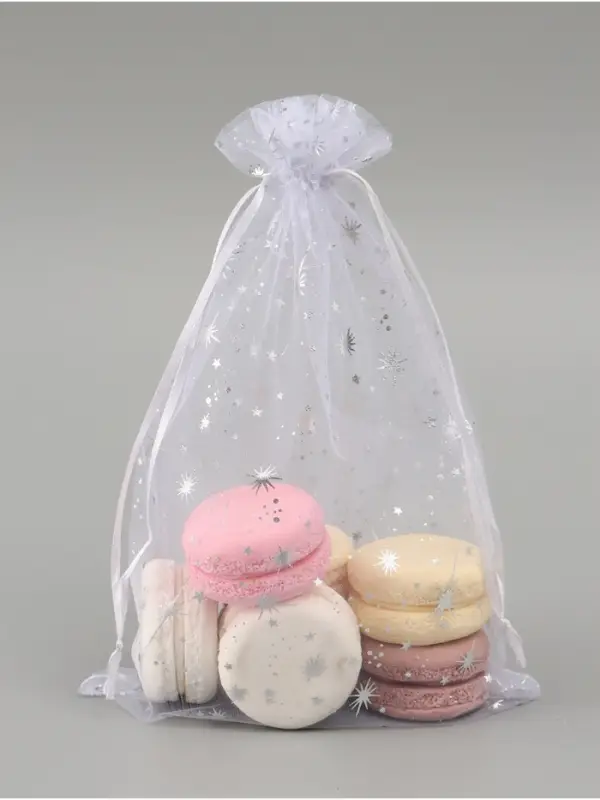 Мешок из фатина &laquo;Звездное небо&raquo;, 20 &times; 30 см, набор 5шт