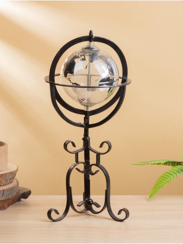Глобус сувенирный &laquo;Мэджик&raquo;, 19&times;19&times;40.5 см, стекло, металл