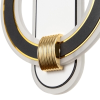 Бра "Круг" LED 31Вт 4000К черно-белый 26х19х5 см Бра "Круг" LED 31Вт 4000К черно-белый 26х19х5 см