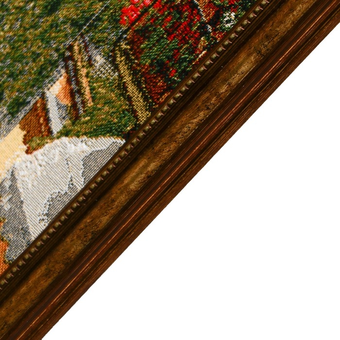 Гобеленовая картина Гобеленовая картина "Цветочная улица-2" 36*63 см