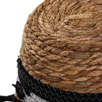 Набор кашпо "Инга" серо-бежевое, 20,5х25/25,5х28/27х33см