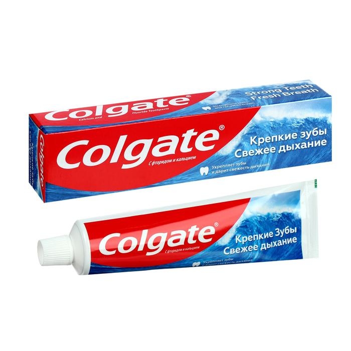 Зубная паста Colgate &laquo;Свежее дыхание, крепкие зубы&raquo;, 100 мл