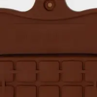 Форма для шоколада Доляна &laquo;Мини-десерт&raquo;, силикон, 22&times;11 см, 3 ячейки (5&times;7.5 см), коричневая