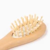 Набор деревянных расчесок детских с натуральной щетиной, 3 шт в коробке, M&B