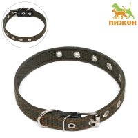 Ошейник брезентовый безразмерный двухслойный, 50 х 2 см, ОШ 22-45 см Ошейник брезентовый безразмерный двухслойный, 50 х 2 см, ОШ 22-45 см
