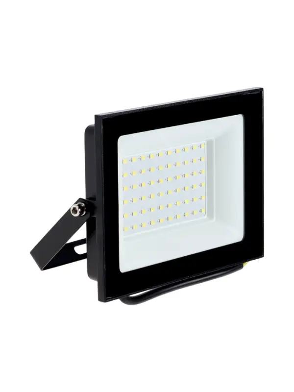 Прожектор светодиодный VKL electric, 70 Вт, 8400 Лм, 6500К, IP65, 220V, черный, свеч.хол.бел. 109814